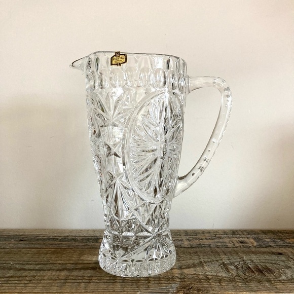 Crystal d’Arlene pitcher Krystal Zajecar 24% lead crystal - Picture 3 of 8